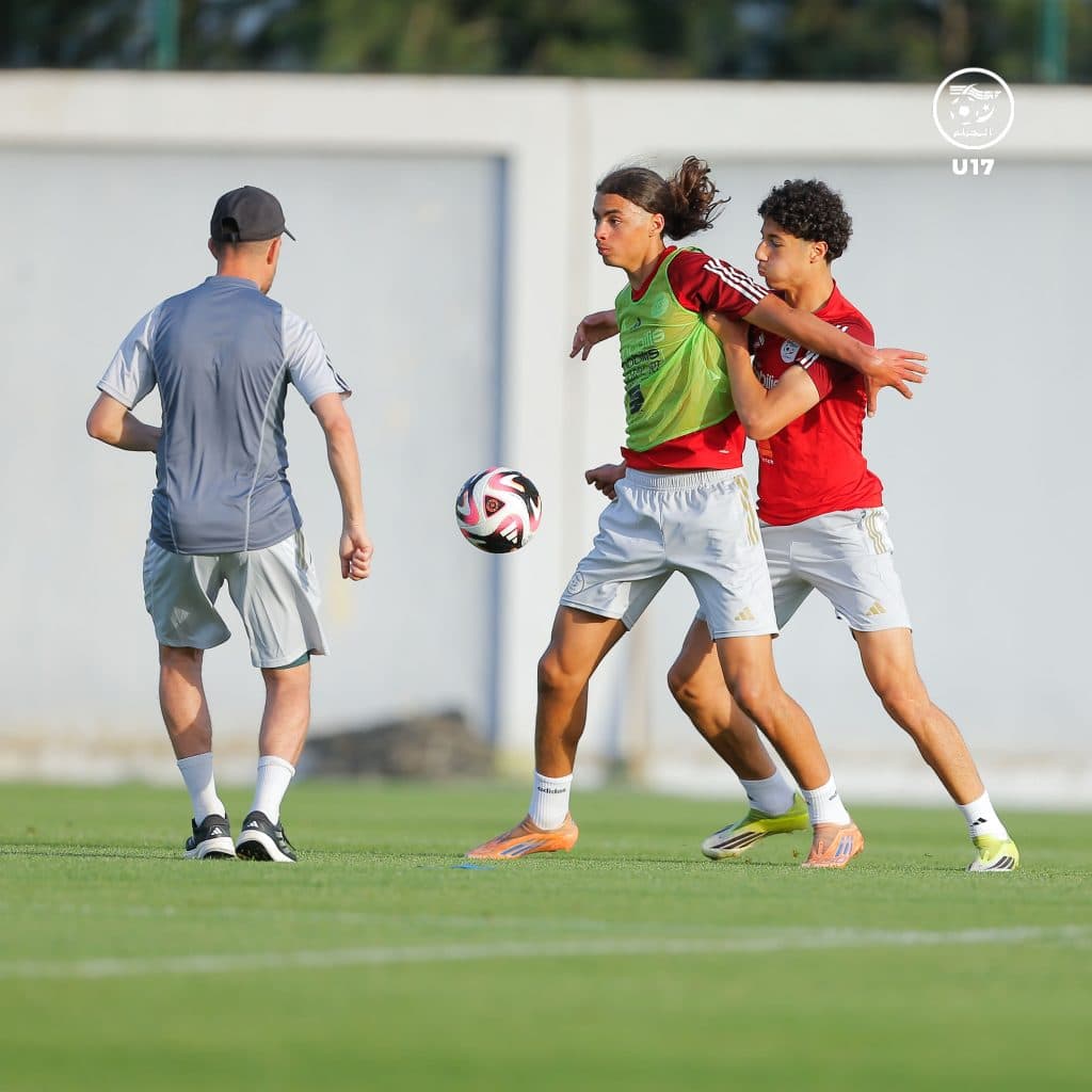 Les U17 achèvent leur préparation à la CAN à Sidi Moussa avant de s'envoler pour Rabat