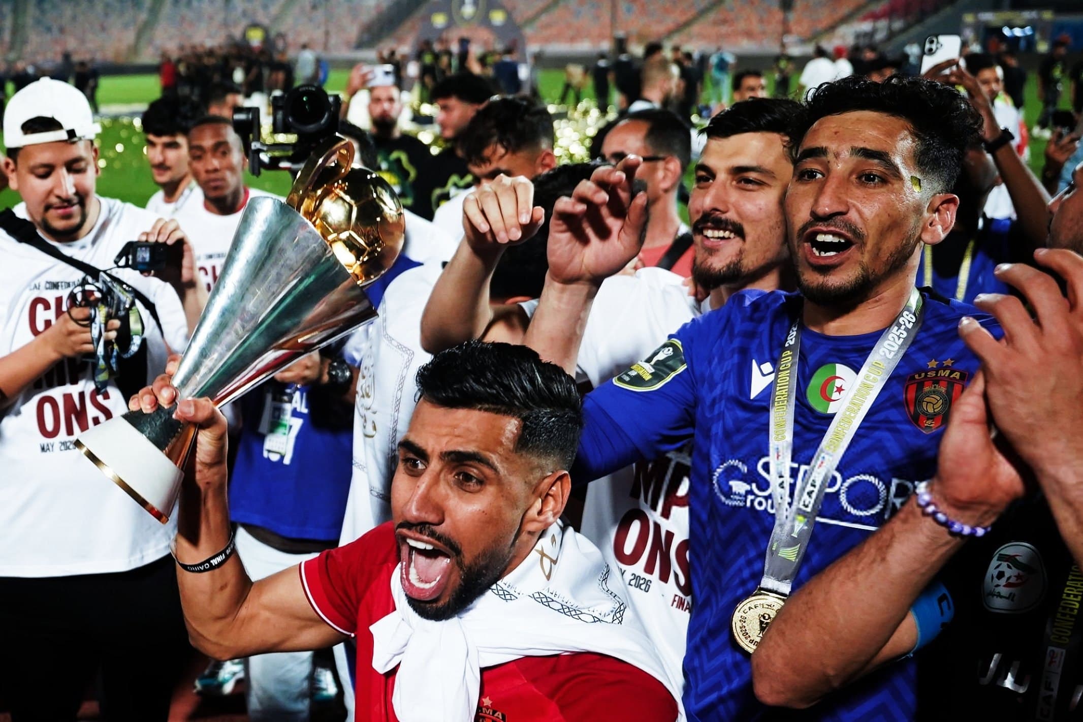 Sept joueurs du championnat algérien dans le XI type de la Coupe de la CAF