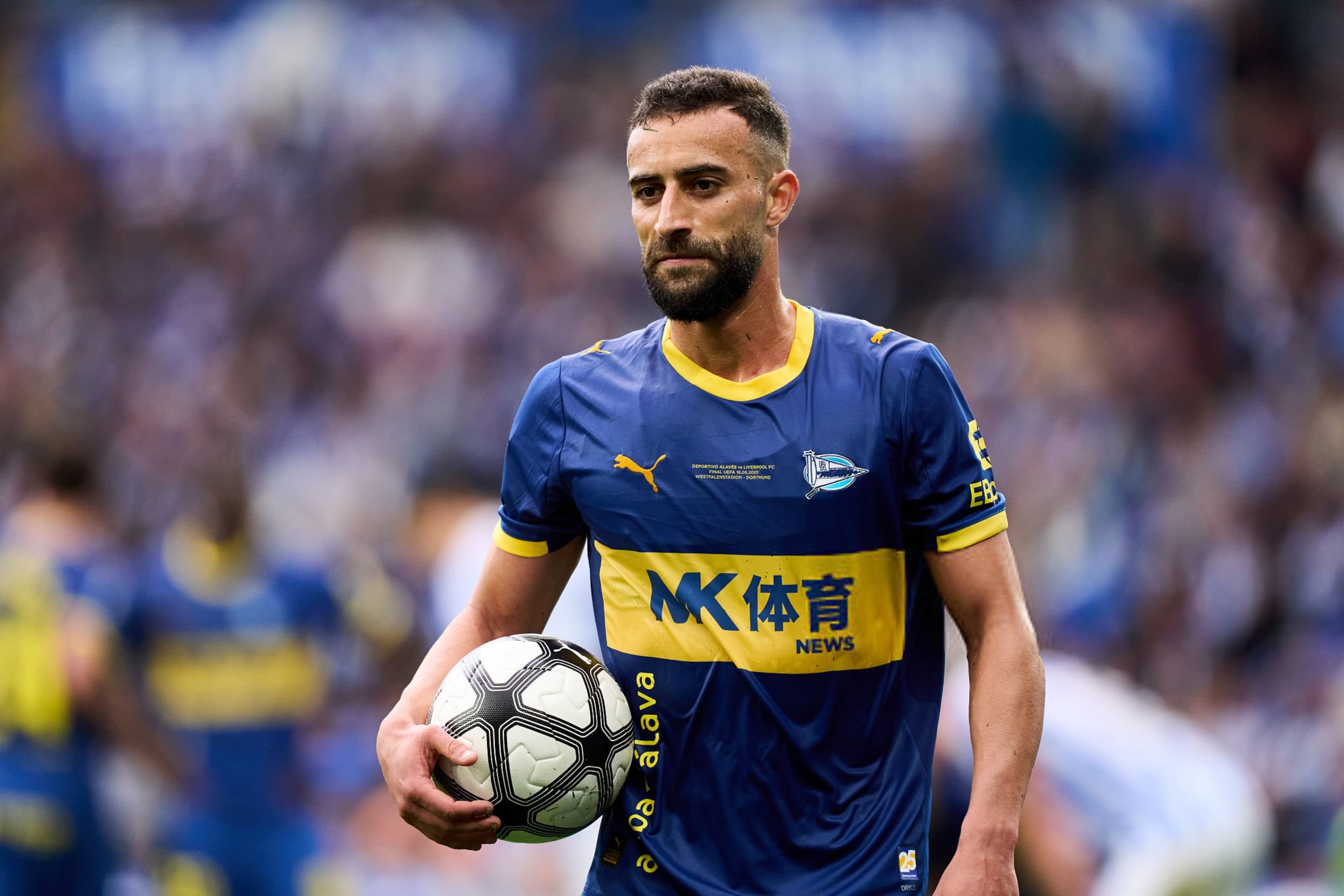 Rebbach dans la lumière avec Alavés en fin de saison